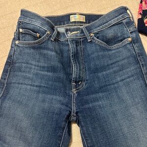 MOTHER Classic Indigo Straight Jeans